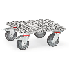 Plateau roulant 1187 - aluminium antidérapant