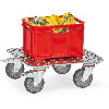 Carro rodante de aluminio antideslizante 250 kg
