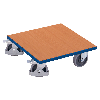 VARIOfit Kistenroller mit Boden in Buchendekor und Radfeststeller 500x500mm VARIOfit Kistenroller mit Boden in Buchendekor und Radfeststeller 500x500mm