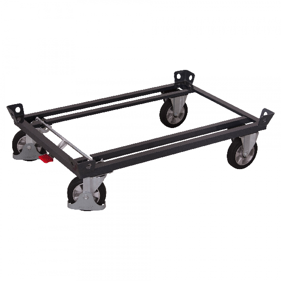 VARIOfit Palettenfahrgestelle für Gitterboxen/Europaletten mit Gummibereifung 1200kg Tragkraft 810x610mm Anthrazitgrau VARIOfit Palettenfahrgestelle für Gitterboxen/Europaletten mit Gummibereifung 1200kg Tragkraft 810x610mm Anthrazitgrau-Beschreibung lesen
