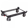 VARIOfit Palettenfahrgestelle für Gitterboxen/Europaletten mit Gummibereifung 1200kg Tragkraft 810x610mm Anthrazitgrau VARIOfit Palettenfahrgestelle für Gitterboxen/Europaletten mit Gummibereifung 1200kg Tragkraft 810x610mm Anthrazitgrau