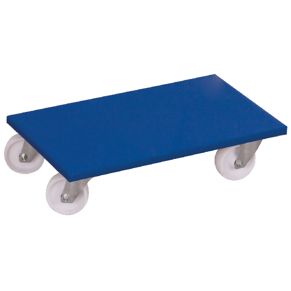 Meuble chien VARIOfit avec roulettes en plastique 2 pièces capacité de charge 500 kg dimensions 600x300x145mm-Lire la description