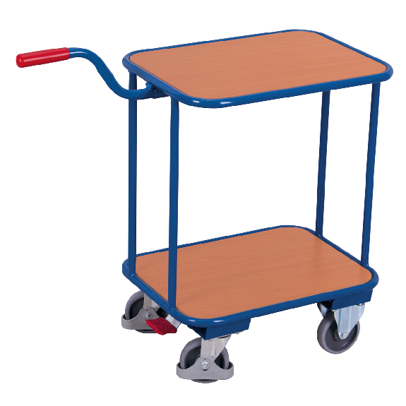 VARIOfit Griffroller mit 2 Etagen und EasySTOP in Buchendekor 610x455mm-Beschreibung lesen