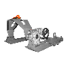Fasskipper FLEX-HK, lackiert, Mausgrau Fasskipper FLEX-HK, lackiert, Mausgrau