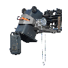 Fasskipper FLEX-K, lackiert, Mausgrau