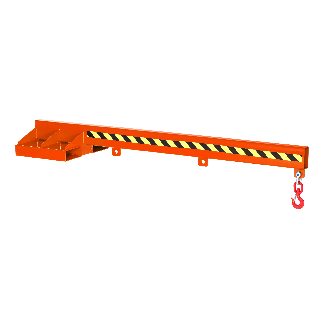 Lastarm Typ RLA-1 2400 bis zu 1000kg Tragkraft RAL 2004 Reinorange-Beschreibung lesen