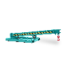 Kranarm Typ RKV1 bis zu 1000kg Traglast RAL 5018 Türkisblau