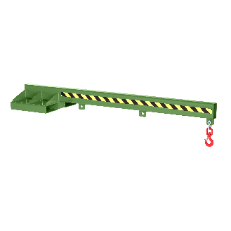 Lastarm Typ RLA-1 2400 bis zu 1000kg Tragkraft RAL 6011 Resedagrün-Beschreibung lesen