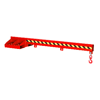 Lastarm Typ RLA-5 2400 bis zu 5000kg Tragkraft RAL 3000 Feuerrot-Beschreibung lesen