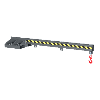 Lastarm Typ RLA-5 2400 bis zu 5000kg Tragkraft RAL 7005 Mausgrau-Beschreibung lesen