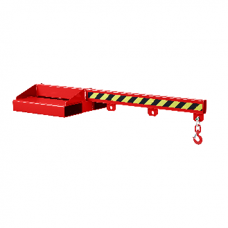 Lastarm Typ RLA-5 1500 bis zu 5000kg Tragkraft RAL 3000 Feuerrot-Beschreibung lesen