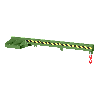 Lastarm Typ RLA-5 2400 bis zu 5000kg Tragkraft RAL 6011 Resedagrün