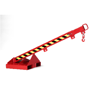 Teleskopierbarer Kranarm Typ RLH-T1 bis zu 1000kg Tragkraft RAL 3000 Feuerrot-Beschreibung lesen
