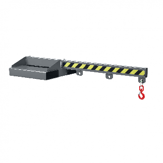 Lastarm Typ RLA-1 1500 bis zu 1000kg Tragkraft RAL 7005 Mausgrau-Beschreibung lesen