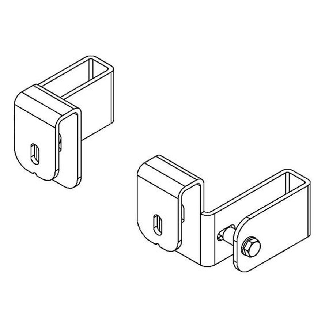 Hailo Haken mit Holmumfassung für Schachtleitern mit 60x20mm Holmabmessung-Beschreibung lesen
