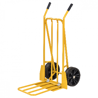 Kongamek Gepäck- und Sackkarre, klappbar aus Stahlrohr in klassischer Bauweise 800x560x1125mm 250kg Tragkraft-Beschreibung lesen