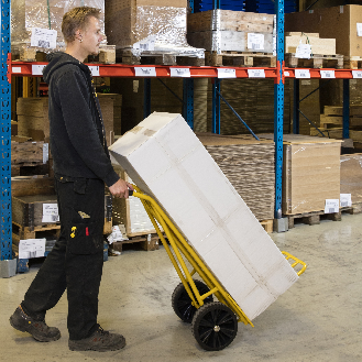 Kongamek Gepäck- und Sackkarre, klappbar aus Stahlrohr in klassischer Bauweise 800x560x1125mm 250kg Tragkraft-Beschreibung lesen
