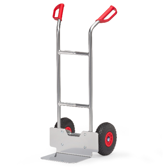 Fetra Alukarre 1150mm hoch Schaufel 320x250mm mit Polyurethanbereifung-Beschreibung lesen