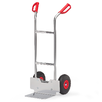 Fetra Alukarre 1150mm hoch Schaufel 320x250mm mit Polyurethanbereifung-Beschreibung lesen