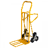 Kongamek Treppensteiger klappbar 870x510x1225mm in gelb mit 200kg Tragkraft Kongamek Treppensteiger klappbar 870x510x1225mm in gelb mit 200kg Tragkraft