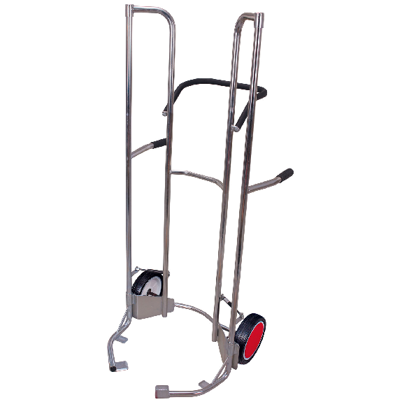 VARIOfit Reifenkarre 200kg Tragkraft 1600mm Höhe verzinkt Vollgummibereifung VARIOfit Reifenkarre 200kg Tragkraft 1600mm Höhe verzinkt Vollgummibereifung-Beschreibung lesen
