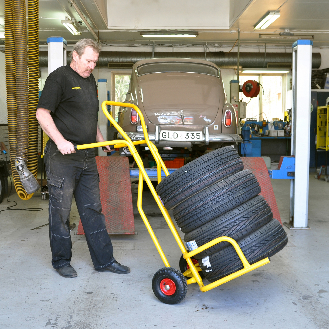 Reifentransportwagen 1650x830x502mm mit Luftbereifung und 200kg Tragkraft-Beschreibung lesen