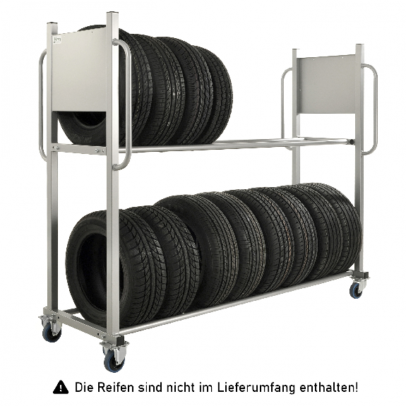 Reifentransportwagen 2030x720x1620mm mit 2 Ebenen, verstellbar 300kg Tragkraft ohne Bremse Reifentransportwagen 2030x720x1620mm mit 2 Ebenen, verstellbar 300kg Tragkraft ohne Bremse-Beschreibung lesen