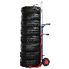 Stahl-Reifenkarre 200kg Tragkraft mit Teleskopauszug Luftbereifung