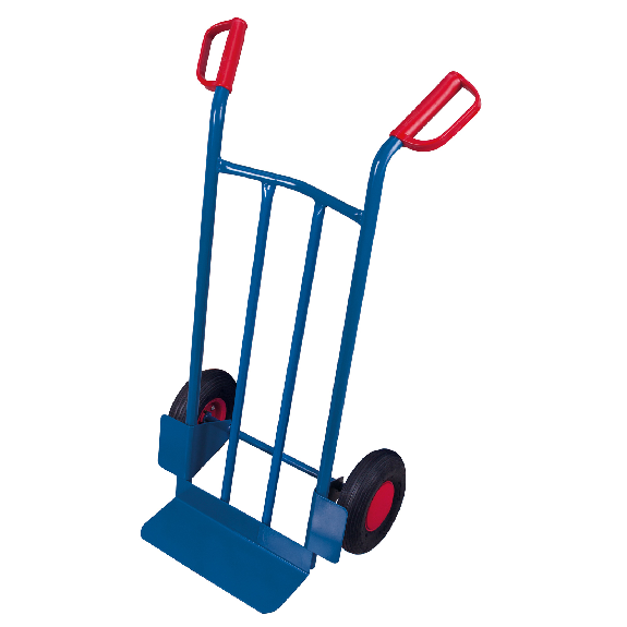 VARIOfit Stahlrohrkarren 250kg Traglast mit gebogenen Querstreben Luftbereifung VARIOfit Stahlrohrkarren 250kg Traglast mit gebogenen Querstreben Luftbereifung-Beschreibung lesen