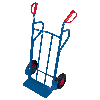 VARIOfit Stahlrohrkarren 250kg Tragkraft mit Standbügeln Schaufel 480x140mm Luftbereifung VARIOfit Stahlrohrkarren 250kg Tragkraft mit Standbügeln Schaufel 480x140mm Luftbereifung