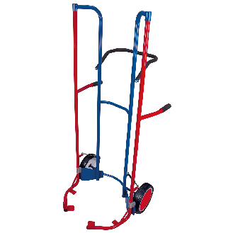 VARIOfit Stahl-Reifenkarre 200kg Tragkraft 1600mm Höhe Vollgummibereifung-Beschreibung lesen