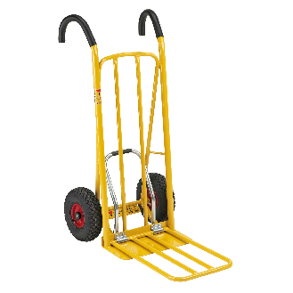 Kongamek Gepäck- und Sackkarre mit ergonomischer Klapphilfe 810x500x1140mm 250kg Tragkraft-Beschreibung lesen