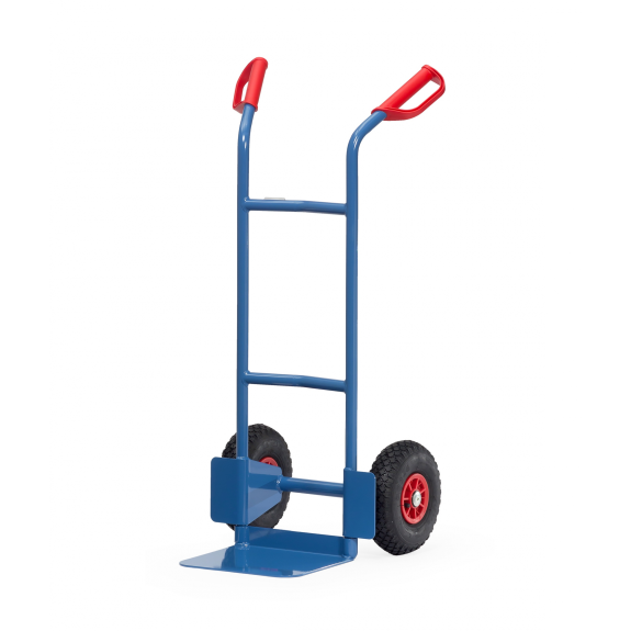 Fetra Stahlrohrkarre Höhe 1150 mm Schaufel 250x320mm Polyurethanbereifung-Beschreibung lesen