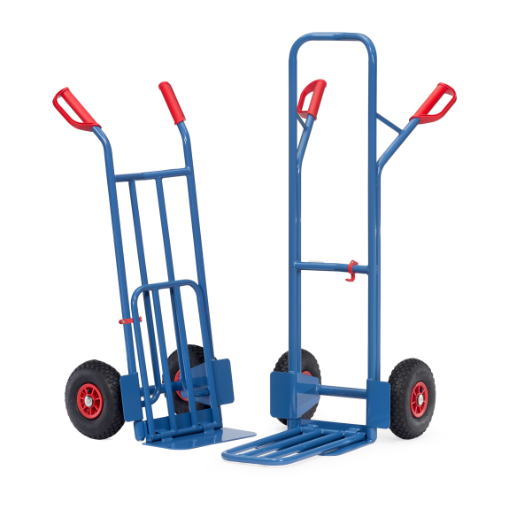 Fetra Stahlrohrkarre mit Klappschaufel, Höhe 1300mm, mit PU-Bereifung Fetra Stahlrohrkarre mit Klappschaufel, Höhe 1300mm, mit PU-Bereifung-Beschreibung lesen