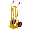 Kongamek Gepäck- und Sackkarre, starr 780x555x1110mm in gelb mit 250kg Tragkraft und pannensicherer Bereifung Kongamek Gepäck- und Sackkarre, starr 780x555x1110mm in gelb mit 250kg Tragkraft und pannensicherer Bereifung