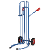 Reifenkarre mit Spreizaufnahmen 660mm Schaufeltiefe Vollgummi-Bereifung und Anlaufrollen Reifenkarre mit Spreizaufnahmen 660mm Schaufeltiefe Vollgummi-Bereifung und Anlaufrollen