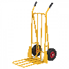 Kongamek Gepäck- und Sackkarre klappbar 780x555x1110mm in gelb mit Luftbereifung und 250kg Tragkraft Kongamek Gepäck- und Sackkarre klappbar 780x555x1110mm in gelb mit Luftbereifung und 250kg Tragkraft