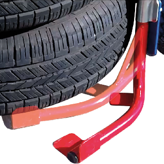 VARIOfit Stahl-Reifenkarre 200kg Tragkraft 1600mm Höhe Luftbereifung-Beschreibung lesen