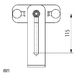 Hailo Bodenbefestigung, verstellbar für Steigleitern Typ ALO,ALEO 72x25mm Holm Edelstahl V2A-Beschreibung lesen