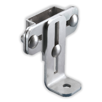 Hailo Bodenbefestigung, verstellbar für Steigleitern Typ ALO,ALEO 72x25mm Holm Edelstahl V2A-Beschreibung lesen