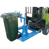 Implemento para carretillas volcador de cubos 120 y 240 litros