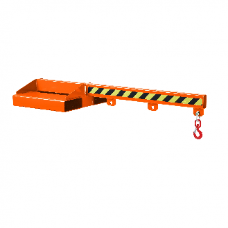 Lastarm Typ RLA-2,5 1500 bis zu 2500kg Tragkraft RAL 2004 Reinorange-Beschreibung lesen