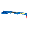 Lastarm Typ RLA-5 2400 bis zu 5000kg Tragkraft RAL 5010 Enzianblau