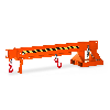 Kranarm Typ RKA3 bis zu 3000kg Tragkraft RAL 2004 Reinorange