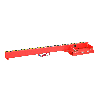 Lastarm LA 2400-5,0, lackiert, Feuerrot