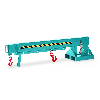 Kranarm Typ RKA3 bis zu 3000kg Tragkraft RAL 5018 Türkisblau