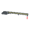 Lastarm Typ RLA-2,5 2400 bis zu 2500kg Tragkraft RAL 7005 Mausgrau