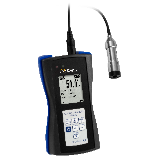 PCE Instruments Schichtdickenmessgerät PCE-CT 80-FN0D5 inkl. Standard Sensor |Messbereich Fe & NFe 0...500 µm-Beschreibung lesen