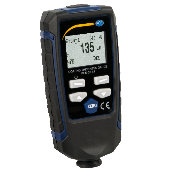 PCE Instruments Mesureur d'épaisseurs de recouvrement PCE-CT 65-Lire la description