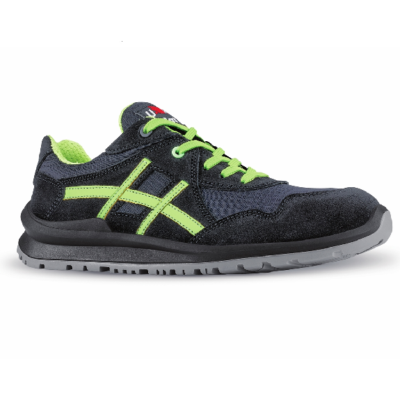 U-Power - Chaussure de sécurité basse souple et légère AYRTON - Environnements secs - S1P SRC U-Power - Chaussure de sécurité basse souple et légère AYRTON - Environnements secs - S1P SRC-Lire la description